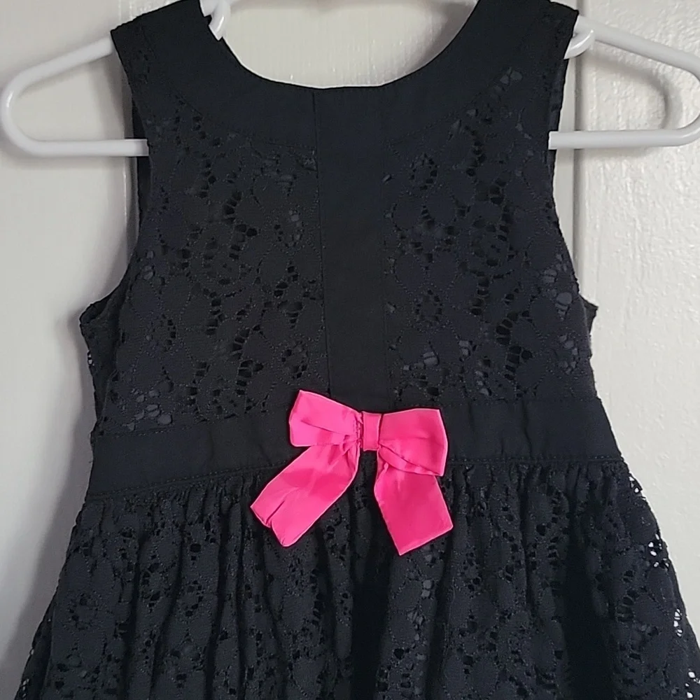Osh Kosh,girls 18 months black, lace sundress.